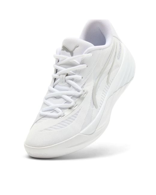 PUMA White All-Pro Nitro for men