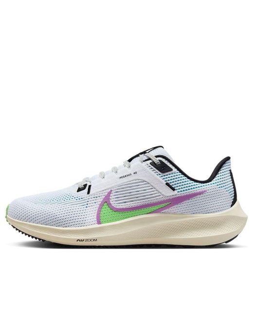 Nike Blue Pegasus 40 Se Pale Ivory Rush Fuchsia' for men