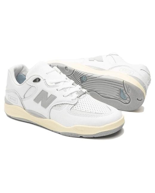 New Balance White Tiago Lemos Numeric 1010 X Rone 'Sophisticated Skateboarding' for men