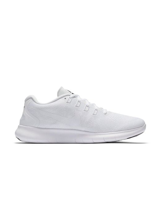 Nike White Free Rn 2017 for men