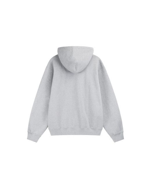 Nike Gray X Stussy Logo Hoodie for men