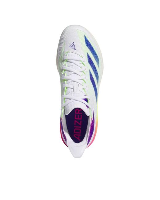 Adidas Blue Adizero Electric+ Warp Speed 'Cloud Lucid Lucid' for men