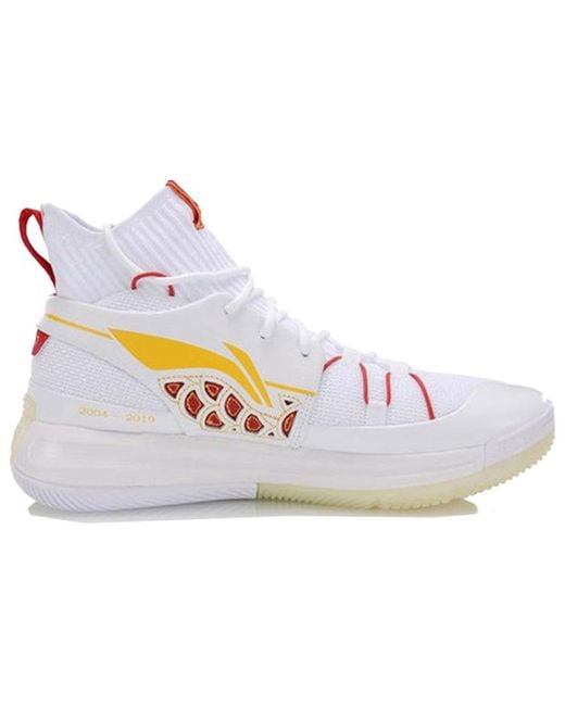 Li-ning White X 937 'Dragon Scale' for men