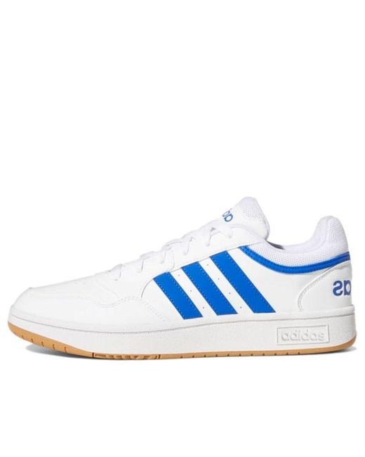 adidas Hoops 3.0 Low Classic Vintage Shoes 'white Royal Blue' for Men | Lyst