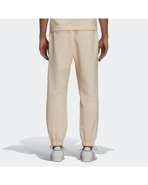 Adidas Natural Originals X Pharrell Williams Crossover Solid Color Knit Bundle Feet Sports Pants for men