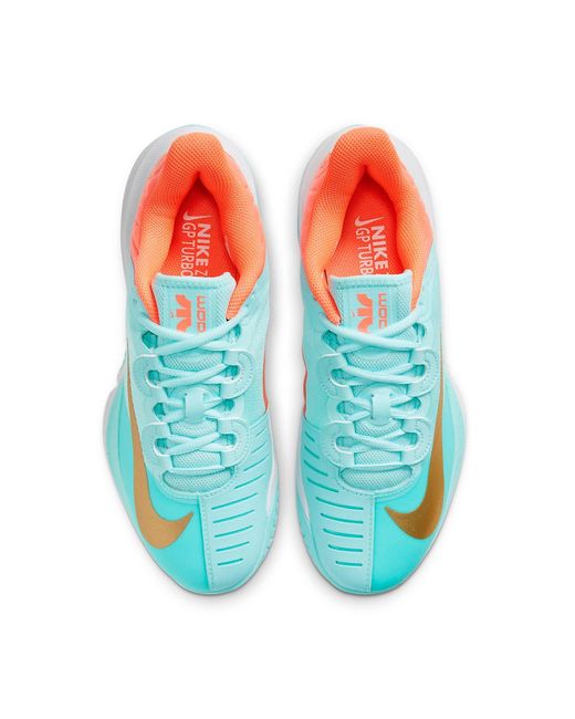 Nike Blue (Wmns) Court Air Zoom Gp Turbo 'Copa Bright Mango'