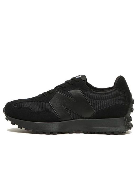 New Balance Black 327 'Triple' for men