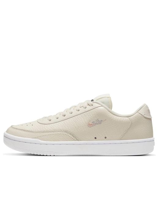 Nike White (Wmns) Court Vintage Premium 'Pale Ivory'