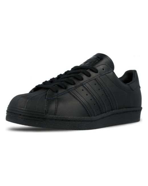 Adidas Black Originals Superstar 80S for men