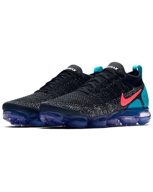 Nike Blue Air Vapormax Flyknit 2 'Hot Punch' for men