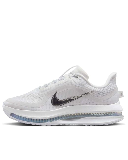 Nike White (Wmns) Air Zoom Pegasus Premium Metallic'