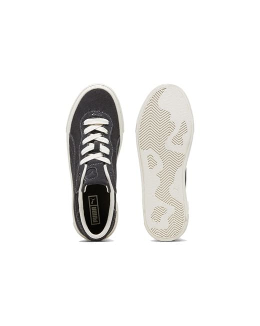 PUMA Gray Capri Royale Suede 'Dark' for men