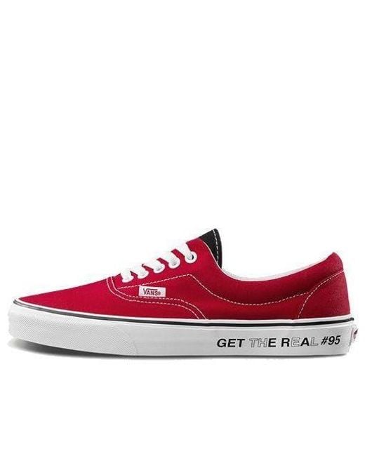 Vans Red Eraget The Real) for men