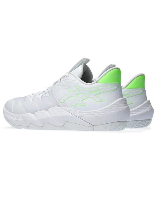 Asics White Unpre Ars Low 2 Lime Burst' for men