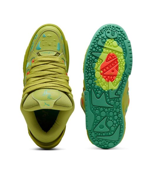 PUMA Green Lamelo Ball Lafranc 'Heatmap' for men