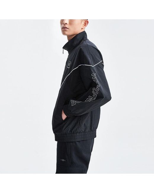 Li-ning Black Way Of Wade Logo Sports Jacket for men
