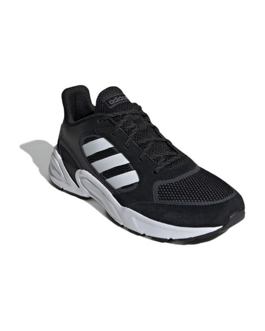 Adidas Black Shoes Running Sport Trainer Retro Street Valasion 90's Sneaker for men