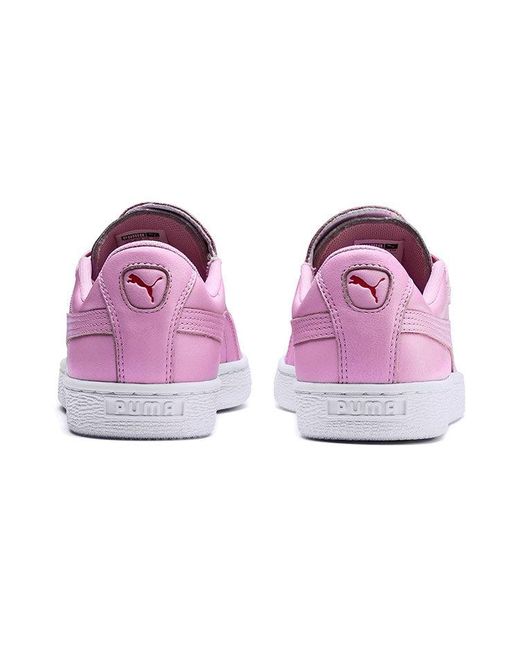 PUMA Purple (Wmns) Basket Crush Emboss 'Pale'