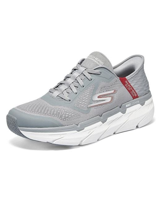 Skechers White Go Run Max Cushioning for men
