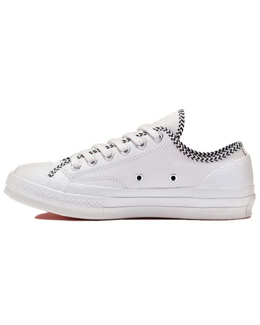 Converse White (Wmns) Chuck 1970S Mission-V Low Top Stripe Line