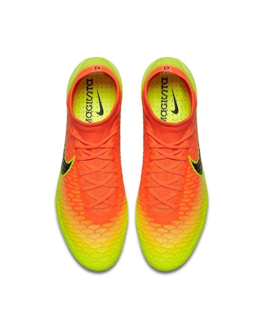 Nike Yellow Magista Obra Ag-R for men