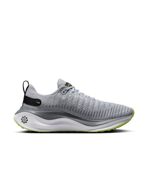 Nike White Infinityrn 4 Road Running Shoes for men