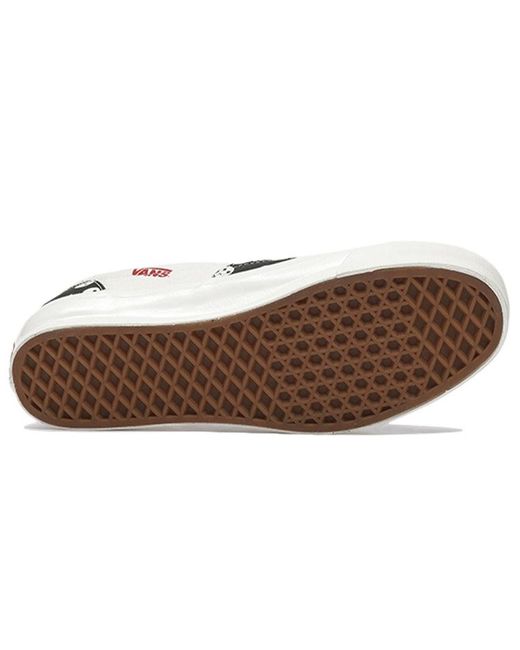 Vans White Og Era Lx Skull Print' for men