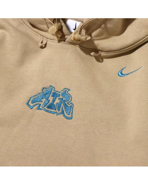 Nike Natural X Off- Fleece Hoodie Asia Sizing for men