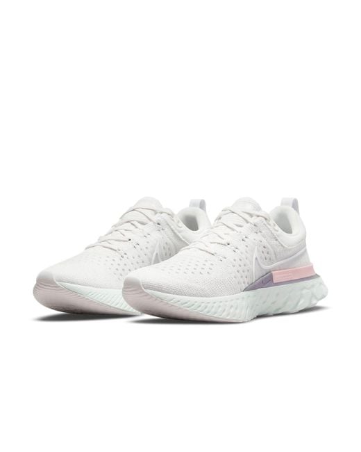 Nike White (Wmns) React Infinity Run Flyknit 2 'Platinum Tint'