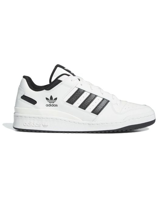 Adidas White Forum Low Cl for men