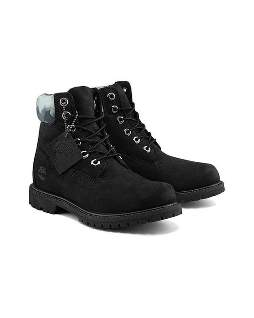 Timberland Black (Wmns) Premium 6-Inch Waterproof Boot Nubuck'