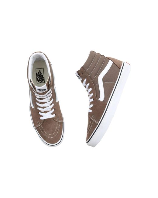Vans Brown Sk8-Hi 'Walnut' for men