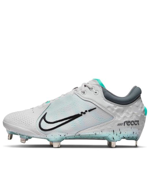Nike Gray (Wmns) Hyperdiamond 4 Elite 'Photon Dust Dynamic'