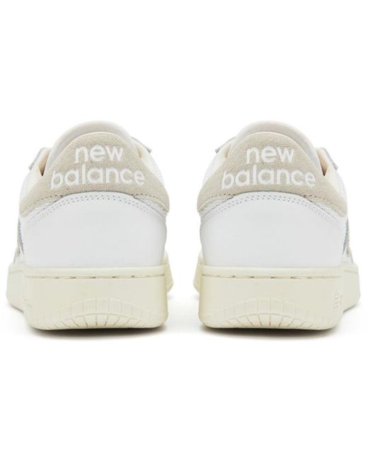 New Balance White Pro Court Sneakers for men