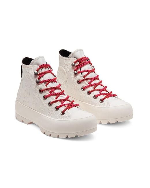 Converse White (Wmns) Chuck Taylor All Star Lugged Winter High Gtx 'Egret Prime'
