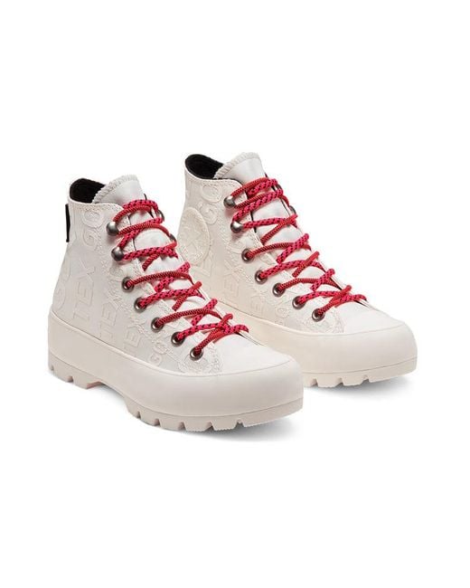 Converse White (Wmns) Chuck Taylor All Star Lugged Winter High Gtx 'Egret Prime'