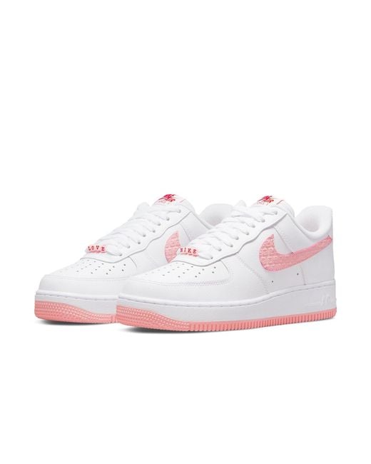 Nike White (Wmns) Air Force 1 Low 'Valentine's Day 2022'