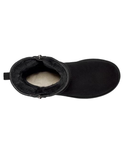 Ugg Black (Wmns) Classic Short Zip