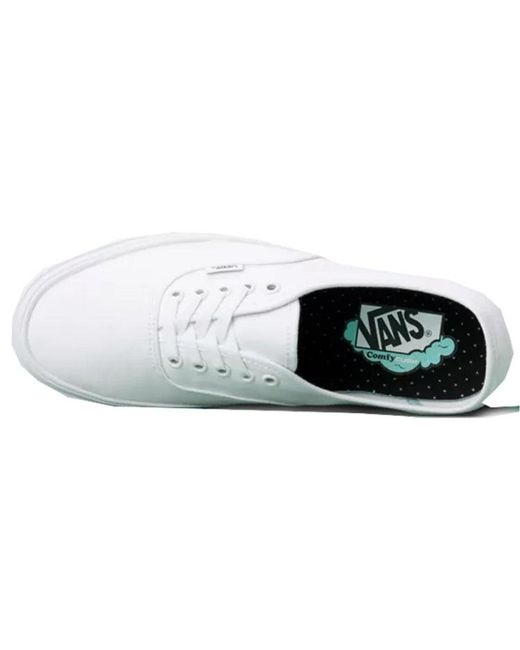 Vans White Authentic Comfy Cush 'True' for men