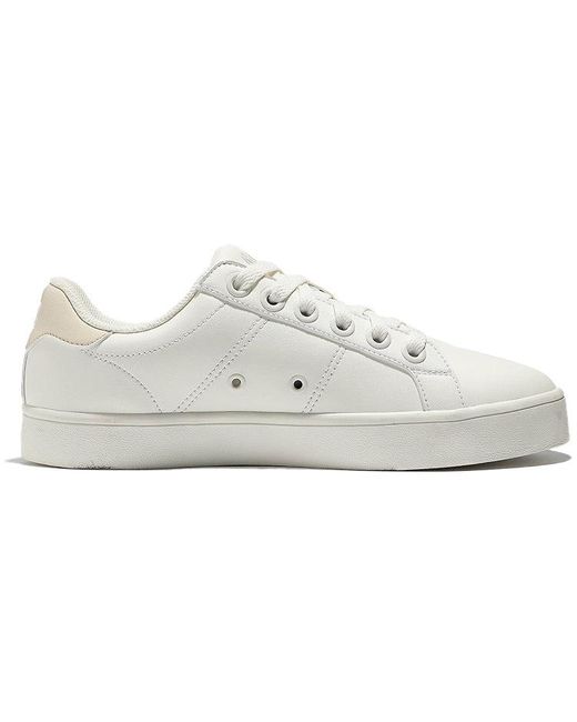 Fila White Uni Court Deluxe