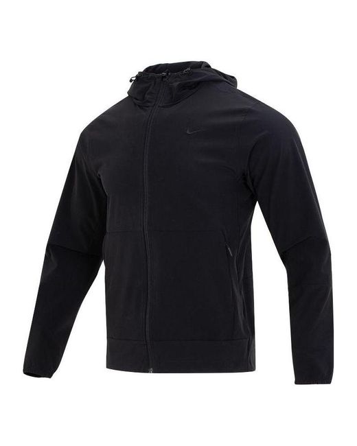 Nike Blue Repel Unlimited Water-Repellent Hooded Versatile Jacket for men