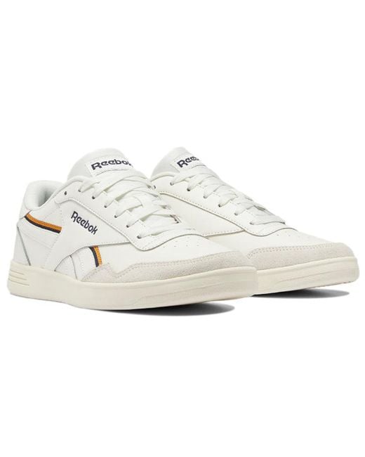 Reebok White Royal Techque Sneakers Ivory