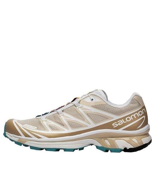Salomon White Xt-6 Advanced 'Sand Meadowbrook' for men