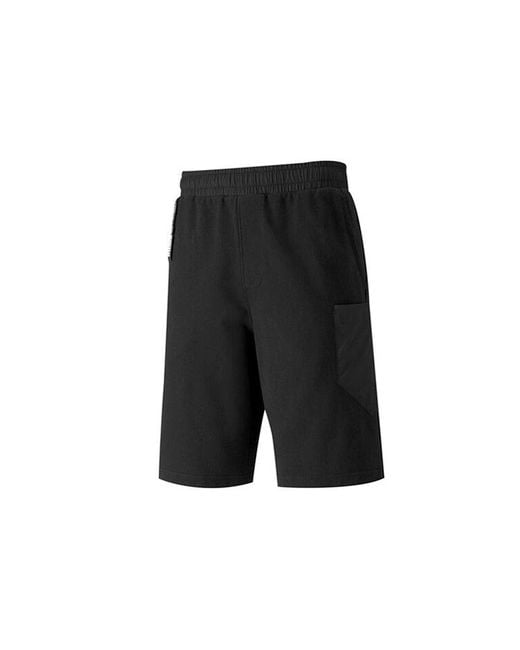 PUMA Black Nu-Tility Sports Shorts for men