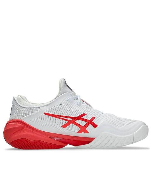 Asics Red Court Ff 3 Novak Clay Electric' for men