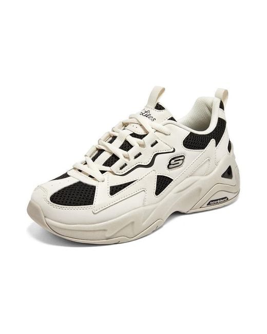 Skechers Natural (Wmns) D'Lites Hyper Burst 'Cream'