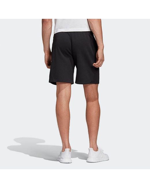 Adidas Black Originals Essential Short Logo Shorts for men