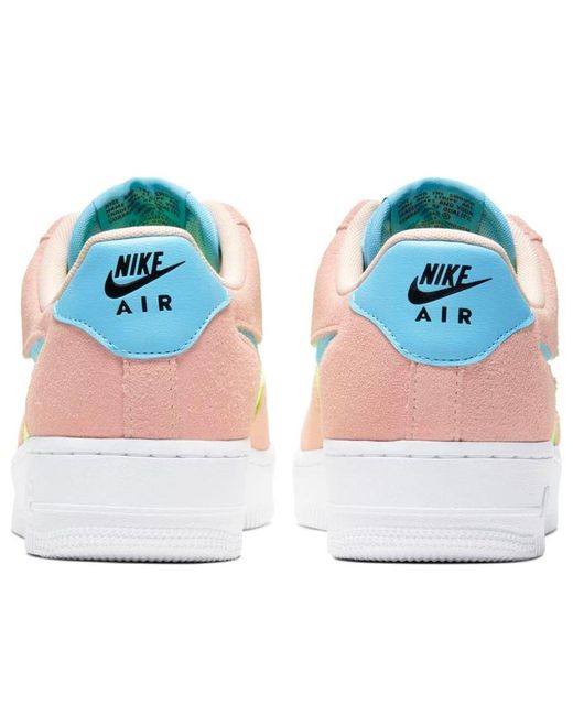 Nike White (Wmns) Air Force 1 Low '07 Se 'Coral Aqua'