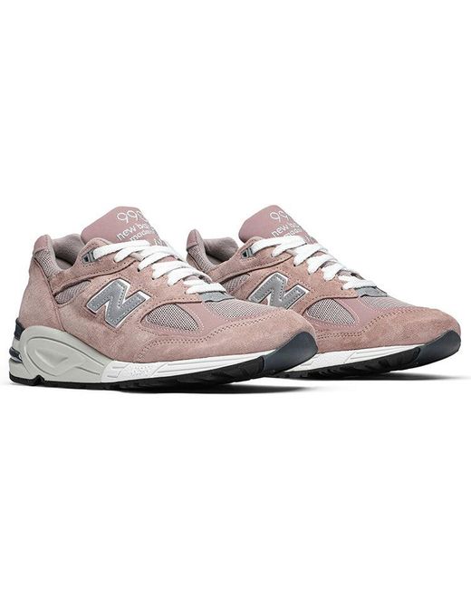New Balance Pink X Kith 990V2 Made for men