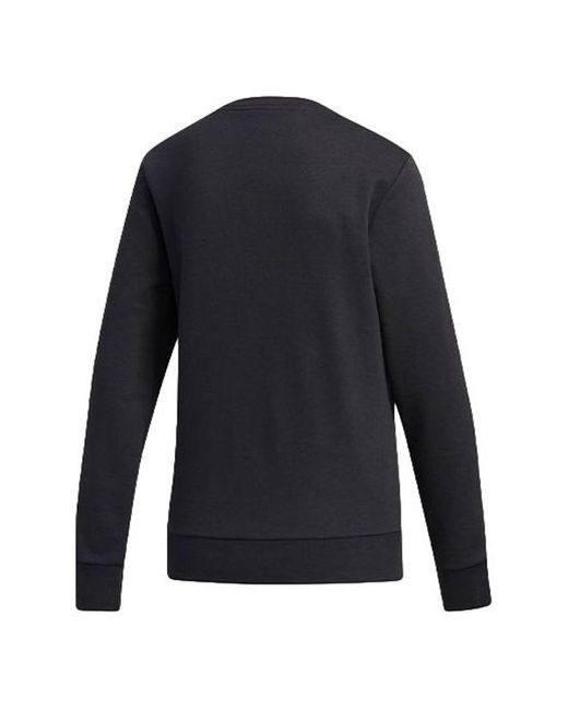 Adidas Blue (Wmns) Essentials 3-Stripes Sweatshirt